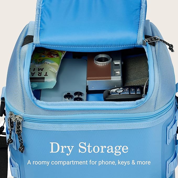 Coleman Pro 16-Can Premium Soft Cooler Lunchbox, Fully Insulated Lid & Body Stays Cold up to 30 Hours, Great for Camping, Tailgating, Parties, Sports, Concerts, Lunches & More