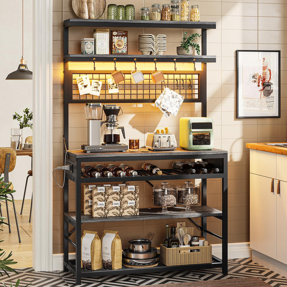 Baker’s Rack Styling Ideas: Function Meets Aesthetic