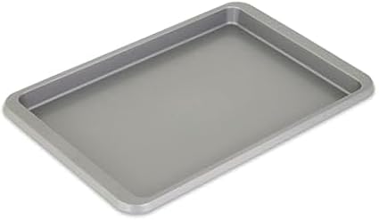 KitchenAid 9x13in Nonstick Aluminized Steel Baking Sheet, Contour Silver (Pack of 6)