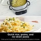 Ninja Foodi MC1100 6.5 Qt PossibleCooker 6-in 1 MultiCooker Replaces 10 Appliances Fast Cook Slow Cook Sear Rice Pasta 500°F Oven-Safe One-Pot Meals 7lb Capacity Easy Clean Compact Design (White)