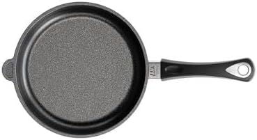 AMT Gastroguss The World´S [.] Frying pan Induction, Diameter 24 cm, Height 5 cm, cast Aluminium (Aluminium), Lotan® Non-Stick Coating for Fat-Free-Frying, AMZN-I-524-US