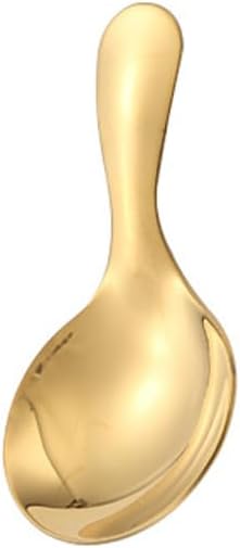 4 Pieces Gold Coffee Scoop Set, 1 Tablespoon Stainless Steel Measuring Spoons for Coffee, Tea, Sugar & Flour, Short Handle Tablespoon Measuring Spoon (Gold)