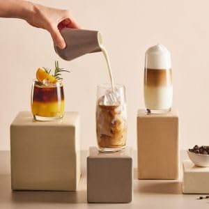 Krosno Long Drink Glasses, Set of 6, 13.9 oz, Blended Collection, Crystal Glass, Perfect for Everyday, Dishwasher Safe, Made in Europe