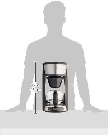 BUNN HB Heat N Brew Programmable Coffee Maker, 10 cup, Stainless Steel, 46500.0003