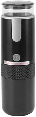 CHICIRIS Portable Coffee Machine Compatible for Capsules Ground Coffee Handheld Coffee Maker Manually Operated for Camping Hiking One Button no Heating Function