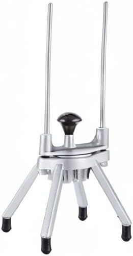 VEVOR 6-Section Commercial Easy Wedger Stainless Steel Blade Fruit Lime Slicer, Lemon Cutter for Home Bar Restaurant