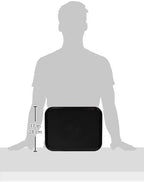 New Star Foodservice 24333 Fast Food Tray, 10.5 x 13.5, Black, Set of 12