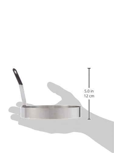 Thunder Group SLER0601R Egg Ring, 6" Diameter, Stainless Steel, Mirror Finish, Pack of 12