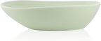 Stone Lain Porposed value Delilah 8-inch Bowl 6-Piece Dish Set, Porcelain, Lime Green