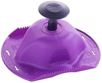 Borner V5 (V) Power Mandoline Vegetable/Fruit Slicer Cutter Chopper + Safety Holder (Purple)