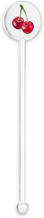 5.5" Custom Clear Disc-Top Stirrer – Personalized Drink Stirrers with Full-Color Logo – Sleek Branding for Bars, Events & Promotions – 50 Pack