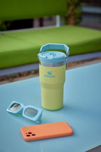 Stanley IceFlow 2.0 Flip Straw Tumbler with Handle 20 oz | Twist On Lid and Flip Up Straw | Leak Resistant Water Bottle | Insulated Stainless Steel | BPA-Free | Chili Red