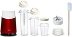 Tribest Personal Blender II, Small Portable Blender for Shakes & Smoothies with BPA-Free Cups, Red