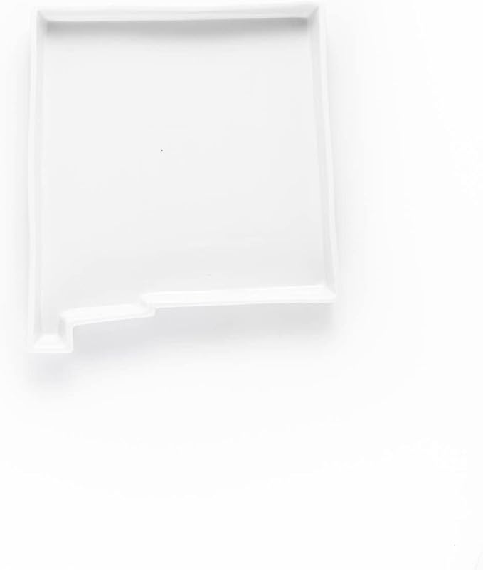 New Mexico Shaped Baking Dish Serving Platter or Decorative Tray Charming Porcelain Bakeware Oven Microwave and Dishwasher Safe