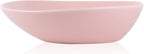 Stone Lain Delilah 8-inch Bowl 6-Piece Dish Set, Porcelain, Blush