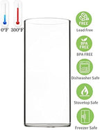 Highball Drinking Glasses Set of 8 | 15 oz Capacity | Thin And Light Borosilicate Tumblers Can Be used For Drinking Beer, Cocktail, Water,Whiskey,Milk