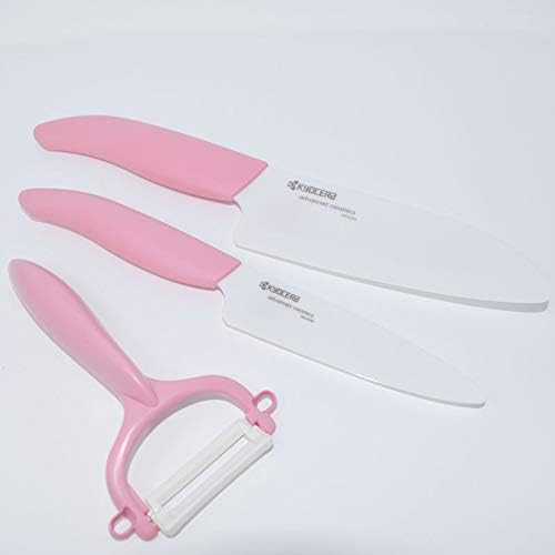 Kyocera Advanced Ceramic Horizontal Y Peeler, Pink