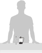 Bodum 12oz Brazil French Press Coffee Maker, High-Heat Borosilicate Glass, Black - Made in Portugal