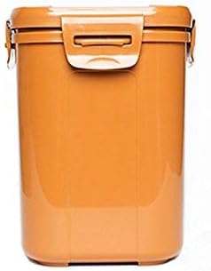 e-jen Premium Kimchi, Sauerkraut Container Probiotic Fermentation with Inner Vacuum Lid (Earthenware Brown, 0.45 gal/ 1.7L)