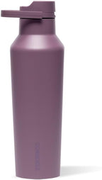 Corkcicle Classic Sport Canteen Insulated Water Bottle - Keeps Beverages Cold 25 Hours - Triple Insulated - Summer Drinkware Gift - Keeps Drinks Ice Cold - Leak-Proof Cap - 20 oz - Mauve