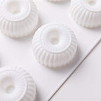 Silicone Molds Baking for Mousse Cake, 3D Baking Molds Dessert Molds for Pastry Truffle Pudding Jelly Cheesecake, Donut Shape, 6-Cavity