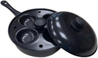 Fox Run Egg Pan, Non-stick Egg Poacher and Fry Pan Set
