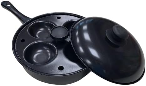 Fox Run Egg Pan, Non-stick Egg Poacher and Fry Pan Set