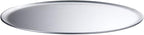 Restaurantware Met Lux 14 Inch Commercial Pizza Pan 1 Coupe Style Pizza Cooking Tray - Heavy-Duty 18-Gauge Aluminum Round Baking Tray Oven-Baking For Pizzas & More