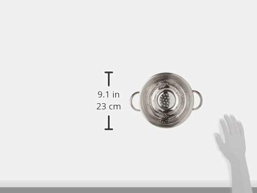 EURO-WARE High Grade Stainless Steel Colander for Pastas or Washing Fruits, Vegetables, Salads and More with Decorative Copper Finish (3 Quart)