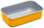 Caraway Non-Stick Ceramic 1 lb Loaf Pan - Naturally Slick Ceramic Coating - Non-Toxic, PTFE & PFOA Free - Perfect for Pound Cakes, Breads, & More - Marigold