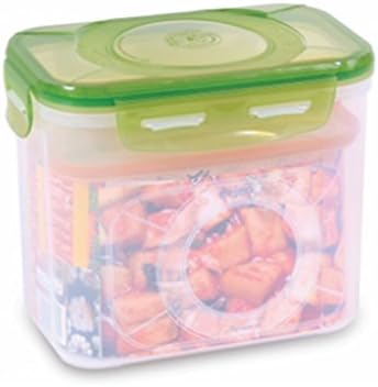 e-jen Premium Kimchi, Sauerkraut Container Probiotic Fermentation with Inner Vacuum Lid (Earthenware Green, 0.9 gal/ 3.4L)