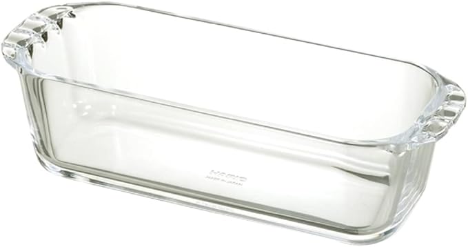 HARIO HPND-85-BK Heat Resistant Glass, Pound Shape, 28.9 fl oz (850 ml), Buono Kitchen Au Gratin Dish, Made in Japan