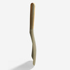 VOVOLY Cooking Spoon for Nonstick Cookwares, Silicone Spoon for Mixing, Scoop, and Scrape, Khaki,11"