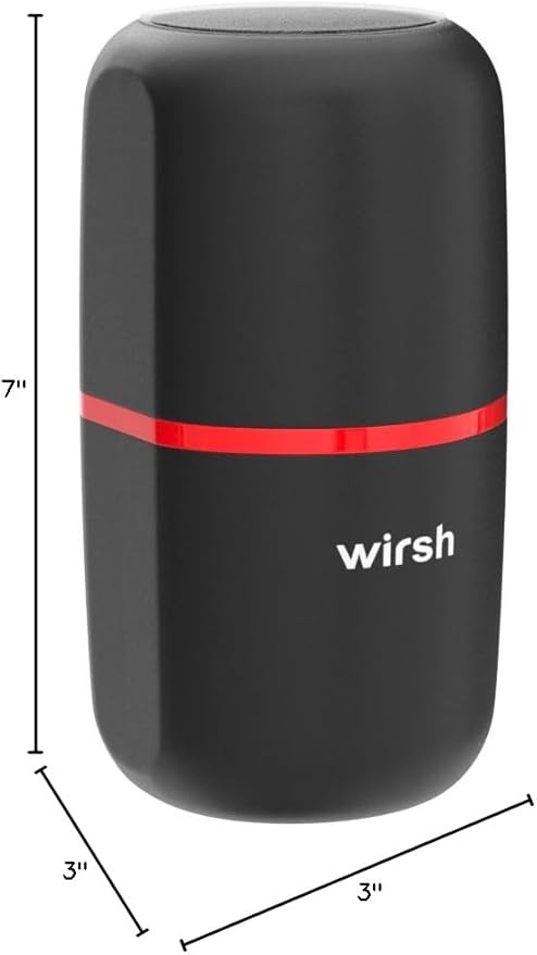 Wirsh Coffee Grinder-Electric Coffee Grinder with Stainless Steel Blades, Coffee and Spice Grinder with Powerful Motor and 4.2oz. Large Capacity for Coffee Beans,Herbs,Spices, Peanuts,Grains and More