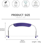 Adjustable Cake Leveler Cutter for Leveling Tops, Suitable for 10 Inch Cake, (purple Cake Leveler)