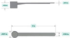 1.5 mL (1.5 CC) Long Handle Scoop for Measuring Coffee, Pet Food, Grains, Protein, Spices and Other Dry Goods (Pack of 25)