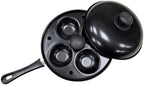 Fox Run Egg Pan, Non-stick Egg Poacher and Fry Pan Set