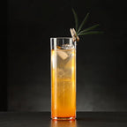 Drinking Glasses 12oz, Thin Collins Glasses Set of 6,Clear Tall Glass Cups For Water, Juice, Beer, Drinks, and Cocktails and Mixed Drinks (6pcs CollinsGlass 180mm)