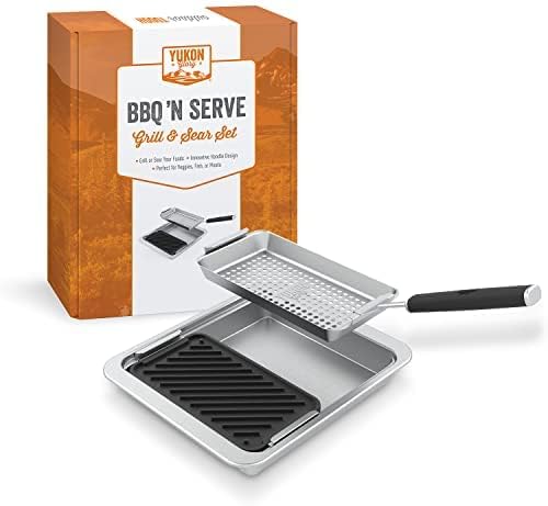 Yukon Glory™ SEAR 'N SERVE Set (BBQ 'N SERVE Grill & Sear Set)