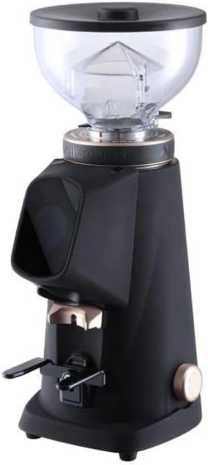 AllGround All Purpose Home Coffee Grinder - Residential Grinder - Made in Italy - By Fiorenzato (Black/w Rose Gold)