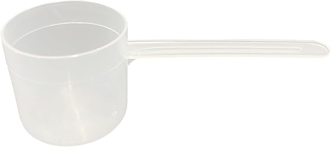 63 mL (63 CC | 2.13 Oz.) Long Handle Scoop for Measuring Coffee, Pet Food, Grains, Protein, Spices and Other Dry Goods (Pack of 25)
