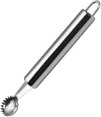 Silver Stems Remover For Pineapple Strawberry Tomato Cherry Stainless Steel Tomato Corer Strawberry Huller Stem Remover Fruit Leaf, Corers and Pitters