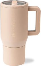 HydroJug Kids - 20 oz Insulated Kids Water Bottle with Flip Straw & Handle | Leak-Proof & Durable | Perfect for School, Sports, Lunch, Travel & Camp, Autumn Oak