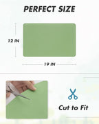 AMOAMI Coffee Mat - Hide Stain Rubber Backed Absorbent Dish Drying Mat for Kitchen Counter - Fits Under Coffee Maker or Machine