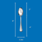 Liberty Tabletop Providence 40 Piece Silverware Set Service for 8 Flatware Made in USA