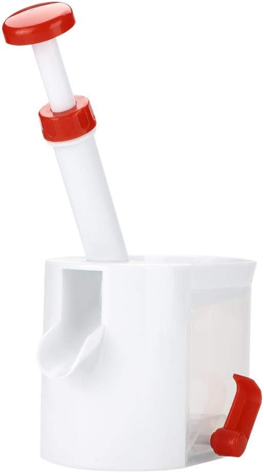Plastic Cherry Pitter, Professional Cherry Stone Remover Grapes Seeds Removing Tool With Container
