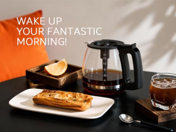 12-Cup Flexbrew coffee pot replacement Compatible with Hamilton Beach 49902,49904,49915,49905,49317,49467,49611,49934,46290,46299,46293,43874,49630,49615,49911,46299,46290,43874,49924