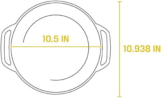 Lodge 6 Quart Enameled Cast Iron Dutch Oven with Lid – Dual Handles – Oven Safe up to 500° F or on Stovetop - Use to Marinate, Cook, Bake, Refrigerate and Serve – Island Spice Red