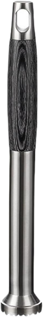 304 Stainless Steel Cocktail Muddler -26cm/10inch Professional Bar Tool with Non-Slip Wooden Grip Product Features