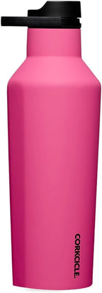Corkcicle Sport Canteen - Keeps Drinks Cold 25 Hours - Stainless Steel Water Bottle - Triple-Insulated - Spill-Proof - Summer Drinkware Gift - Keeps Drinks Ice Cold - 32 oz - Dragonfruit